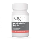 Alerji Araştırma Grubu QuatreActiv Folate Supplement - Medeniyet, 5-MTHF, Medeniyet Desteği, Quatrefolic, Vegetarian Capsules - 90 Count