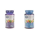Κήπος της Ζωής Βιολογικά Προγεννητικά Gummies Πολυβιταμίνη με βιταμίνη D3, B6, B12 & Βιολογικές Ανδρικές Gummy Βιταμίνες Multi Berry, 120 Count