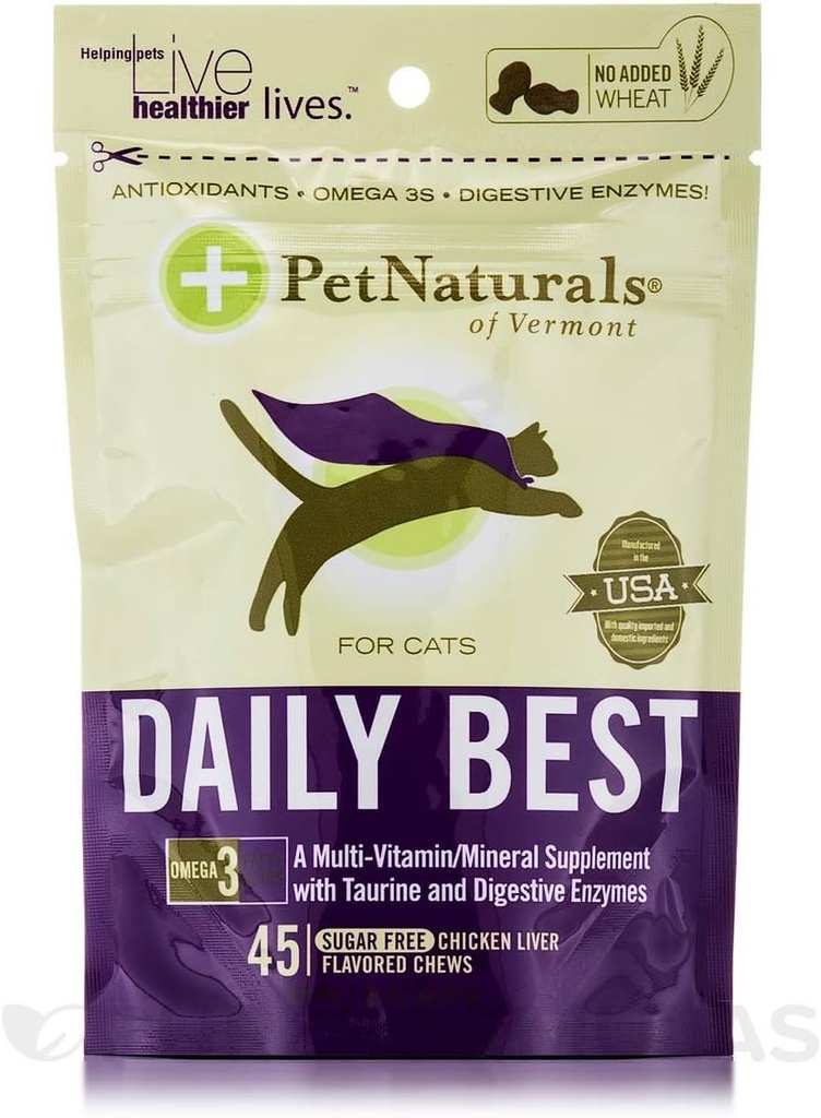 Pet Naturals Καθημερινή Best για γάτες (45 καταμέτρηση)