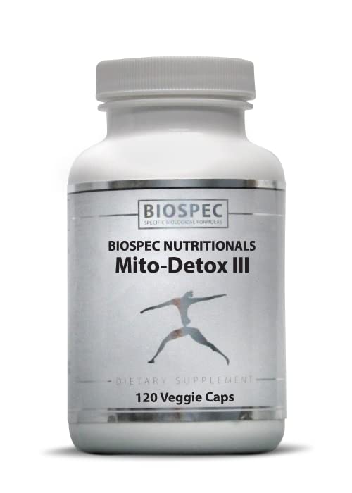 BIOSPEC NUTRITIONALS Mito-Detox III – N-ακετυλοκυστεΐνη (NAC), ακετυλο L-καρνιτίνη, άλφα λιποϊκό οξύ (ALA), Co-Q-10