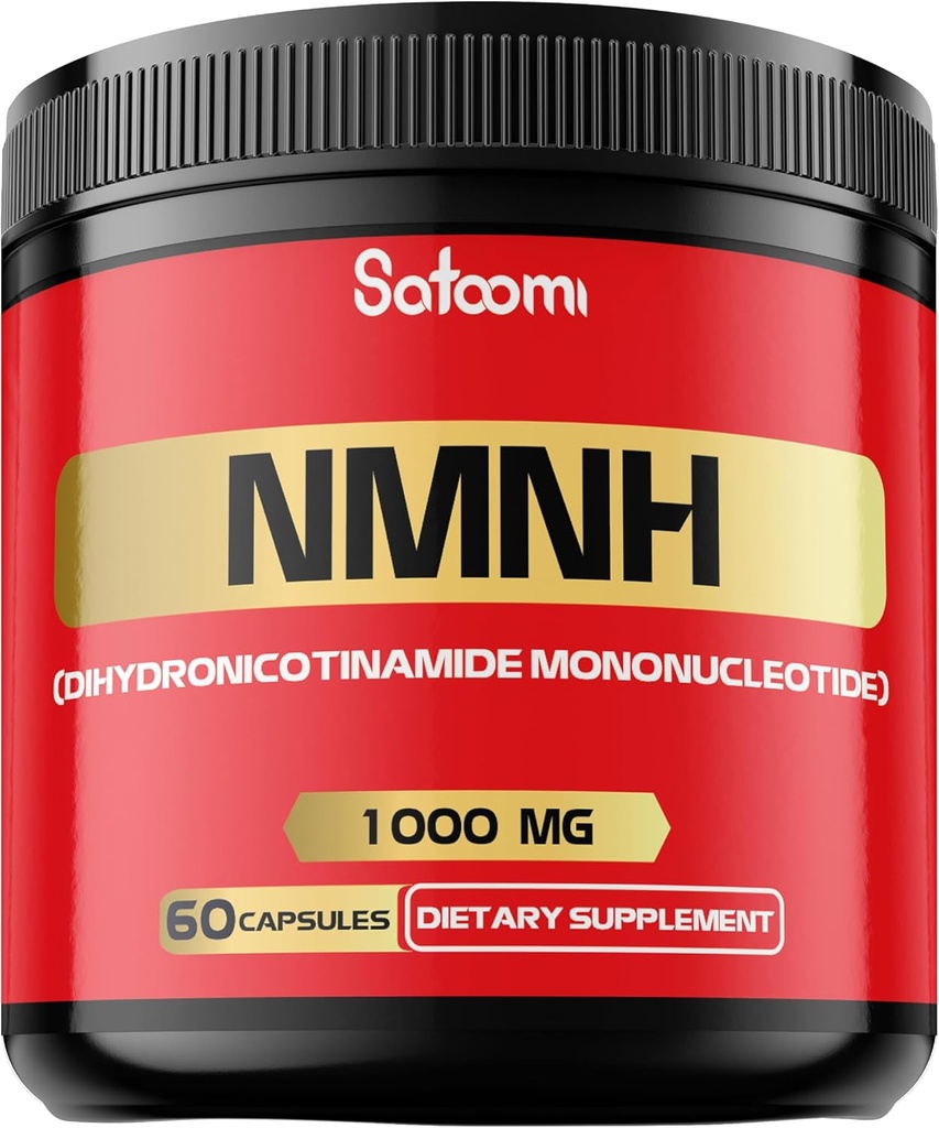 NMNH (Dihidrnicotinamid Mononüotid) -NMN Supplement Alternatif - NAD - 60 Capsules - 30 Days Supply Supply