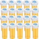 Boş Plastik Tıp Pill Şişeleri Çocuk Dayanıklı Kaplarla, 6 Dram Küçük Reçeteli Tıp Konteynerleri Seyahat Pill Vials Clear Pill Case Organizers (20 Pack)
