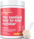 FiberDaily Lezzetli Fiber Toz - Organik Psyllium Husk, Agave Inulin & Sunfiber® Guar Gum Strawberry Lemonade Drink, Sugar Free, ► Fiber, Prebiyotik Fiber Supplement, Vegan, 1 Ay Supply