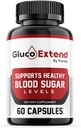 Gluco Advanced Formula Κάψουλες, κάψουλες Gluco Μέγιστη δύναμη Blend, Gluco Κριτικές Gluco χάπια συμπλήρωμα - Κατασκευάζεται στις ΗΠΑ Extra Strength Formula Gluco Συνολική Wellness Υποστήριξη Φόρμουλα (60 κάψουλες)