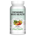 Maxi Health Chewable Multivitamin for Kids, Young and Yetişkinler - Cherry Chewable Vitamins for Yetişkinler & Çocuklar - Kosher Kids Multivitamin + Iron (180 Tablet)