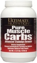 Ultimate Nutrition Pure Muscle Carbs - Σύμπλεκτη υδατάνθρακες σκόνη για Παρατεταμένη Ενέργεια - Δεν Λίπος, Δεν Χοληστερόλη -Calory για Μύες Κερδιστές και Αθλητές, Φρούτα Punch, 2,75 Λίρες