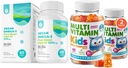 Παιδιά Multivitamin Gummies για τα παιδιά και Vegan Omega 3 Softgels