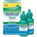 Yeni Tears, Lubricant Eye Drops, 2 Şişes .5 fl oz (15 ml)