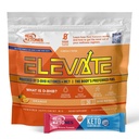 Real Ketones MCT & BHB Exojen Ketones Mix Packets Elevate Keto Electrolytes Toz Packets No Sugar with 4 Main Electrolytes Plus Hydrating Proprietary Keto BHB - 30 Pack Orange