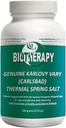 Bioterapi Real Karlovy Vary Healing Mineral Water Thermal Spring Salt - Natural Mineral Supplement Body Cleanser - Support Immune System & Restore Acid-Alkaline Balance - 100 Gram (3.53oz)
