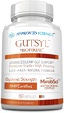 Εγκεκριμένα Science® Gutsyl - Leaky Gut Supplement - Προστατέψτε το GI Tract με Aloe Vera, Marshmallow Root, Licorice, και Slippery Elm - Περιέχει προβιοτικό και BioPerine - 60 κάψουλες