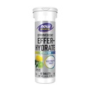 Şimdi Gıdalar Spor Beslenme, Effervescent Effer-Hydrate, Electrolyte Supplement, Recovery*, Limon Lime, 10 Tablets