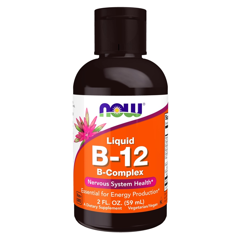 Şimdi Gıdalar Tamamlar, B-12 Kompleksi, Enerji Üretimi *, Nervous System Health*, 2Ounce