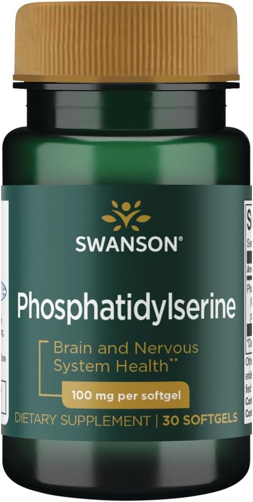 Swanson Phosphatidylserine 100 Milligram 30 Sgels