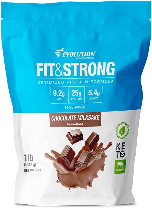 AEE Evolution Advance Nutrition Grass Fed 100% Whey protein Toz - BCAA ile Saf Protein Toz, Optimal Kas Kurtarma için Hızlı Digesting - 1 Pound (Chocolate)