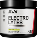 BARE PERFORMANCE NUTRITION BPN Electrolytes Hydration Drink Mix | Sugar Free Electrolyte Toz | 500 mg Sodyum per Service | Doğal olarak Tatlılanmış | Limon Lime, 50 Hizmetler