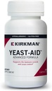 Kirkman - Yeast Aid Advanced Formula - 200 Capsules - Supports Yeast Control - Immune System Support - Hipoallergenicicic