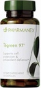 Nu Skin Pharmanex Tegreen 97 Hücre Koruma | 120 Kont | Sağlıklı Hücre Fonksiyonları için Antioksi Desteği | Perrietary Green Tea Extract