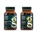 Gaia Herbs Ashwagandha Root - Stress Relief & Sleep Support* - 120 Vegan Liquid Phyto-Caps & Thyroid Support - Healthy Metabolic Balance & Overall Well-Being* - 120 Liquid Phyto