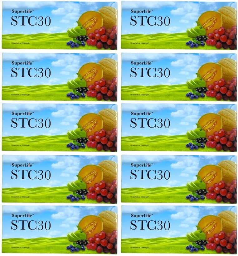 Superlife 10 συσκευασίες STC30 βλαστοκυττάρων κατά της γήρανσης Μειώστε τα συρματόσχοινα Piples Fine Lines Texture Superlifeworld (15 φακελάκια/πακέτο)