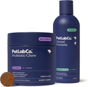 PetLab Co. – Dog Teeth Cleaning & Gut Health Bundle: Dog Dental Formula for Fresh Breath, Healthy Teeth & Gums & Probiotics for Gut Health, Seasonal Allergies, Skin & Ear Yeast