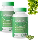 Moringa Capsules,Pure Moringa Toz Capsules - 800 mg of Nutrient-Rich Moringa- Supports Energy, Gut Well-Being (2ücretli)