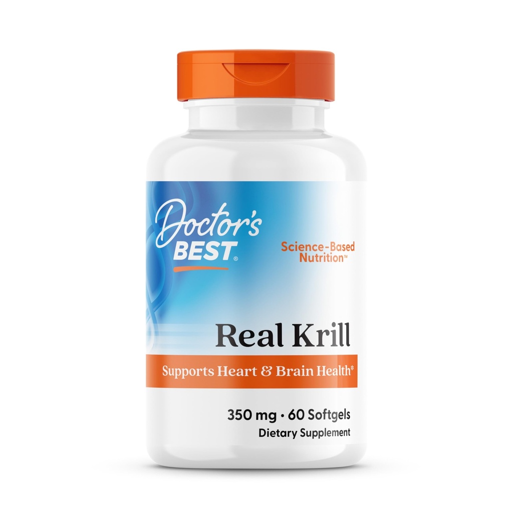 Doktor'un En İyi Gerçek Krill, 350 mg 60-Count