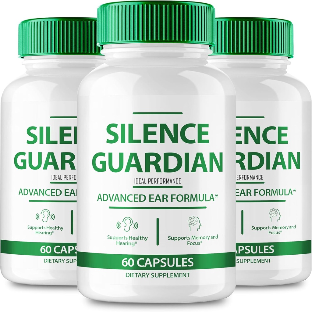 Silence Guardian Εμβοές Ανακούφιση για την κάψα δακτυλίων αυτιών, Silence Guardian Δαχτυλίδι Καθαρές Εμβοές χάπια, SilenceGuardian Εμβοές αυτιών συμπλήρωμα, εμβοές αυτί δαχτυλίδια, SilenceGuardian Κριτικές (3 πακέτο)