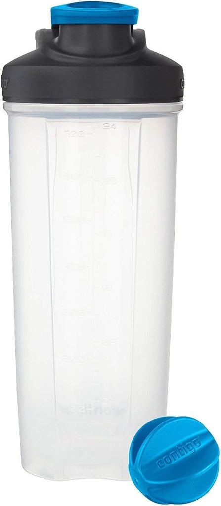 Contigo Shake & Go Fit Shaker Μπουκάλι, 28 oz., Carolina Blue, Snap Lid