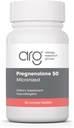 Alerji Araştırma Grubu Pregnenolone Supplement - Progesterone Supplements 50 mg, Hormon & Stres Desteği, Non-GMO Wild Yam, Micronized Lipid Matrix, Plant-Kaynaklanmış Tabletler - 60 Sayı