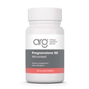 Allergy Research Group Pregnenolone Supplement - Συμπληρώματα προγεστερόνης 50mg, Hormone & Stress Support, Κατασκευασμένο από μη-GMO Wild Yam, Micronized Lipid Matrix, Plant-Sourced, Scored Tablets - 60 Count