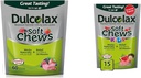 Dulcolax Soft Chews Saline Laxative Karma Berry (60ct) Gentle Constipation Relief & Kids Soft Chews Saline Laxative Watermelon Gentle Constipation Relief, Magnezyum