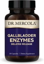 Dr. Mercola Gallbladder Enzymes - Gallbladder & Digestive Health Support - Pancreatic Protease, Amylase & Lipase - Non-GMO, Gluten-Free & Soy-Free - 30 Gecikmiş Yayın Kapsülleri (30 Hizmetler)