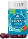 OLLY Local Stress Gummy, GABA, L-Theanine, Lemon Balm, Stres Yardım Tamam, Berry - 60 Kont