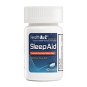 HealthA2Z® Sleep Aid | Doxylamine Succinate 25 mg | No Habit-Forming (40 Counts)