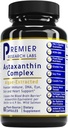 Premier Research Labs Premier Astaxanthin Kompleksi - Astaxanthin Supplements, Astaxanthin 4 mg per Capsule, Algae'den Kaynaklandı, Kadınlar ve Erkekler için Antioksit Destek - 60 Vegetarian Capsules