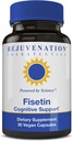 Rejuvenation Treatments Fisetin | Senolytic | Diyetary Flavonoid | Non-GMO, Vegan, Gluten-Free,100 mg, 30 Veggie Caps
