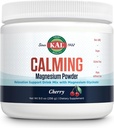 KAL Calming Magnezyum Toz - Cherry Flavor Supplement Magnezyum - Yüksek Absorpsiyon, Rahatlama Desteği, Eklenmedi Şeker, Vegan, Gluten Free, Made Without Soy - 40 Hizmet, 9 ozzz