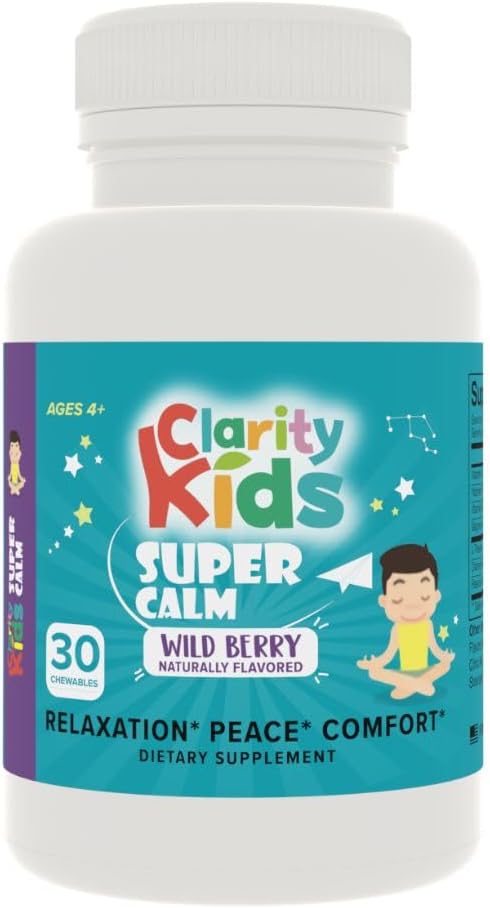 Clarity Kids Super Calm | USA Made | 30 Piece