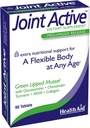 Healthaid Jonactive, 60 Ct, Prolongued Release, A Flexible Body at One age, Green Lipped Mussel, with Glucosamine, Chondroitin Tumeric, MSM, Collagen.