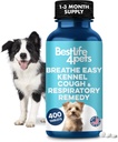 Köpekler için Easy Natural Cough Relief - Gentle Senior Dog Respiratory, Congestion ve Sneezing Relief Plus Trachea ve Airway Support for Brachyseic Köpekler Calm Walks & Restful Sleep