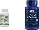Canlı Sağlık için Sulforaphane ile Jarrow BMax, 120 Gecikme Kapsülleri ve Yaşam N-Acetyl-L-Cysteine (NAC), bağışıklık, solunum, karaciğer sağlığı sağlığı, sağlık