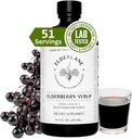 Elderberry Syrup Tarafından Elderlane - Elderberry Shots - Immune Support Supplement for Kids & Yetişkinler - Immune ATMs - Natural Immunity Alert - Made with Honey & Elderberries - Gluten-Free - 8.5 Fl Oz