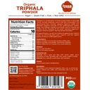 Iyasa Holistics Βιολογική σκόνη Triphala, Ayurveda Superfood, Φυσικό Detox σώματος, Bowel Καθαριστής, Herbal Laxative, 8 Ουγγιά 226 γραμμάρια