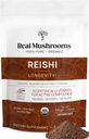 Real Mushrooms Reishi Mushroom Toz - Handpicked Organic Mushroom Extracts - Red Reishi for Tranquil Daily Wellness için Doğrulanmış Beta Glucans Vegan, Non-GMO, Noj Fillers, 100 Servisler