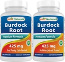 En İyi Doğallar Burdock Kök 425 mg 180 Capsules (180 Kont)