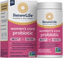 Yeni Yaşam Kadın Probiyotik Capsules, Kadınlar için pH Dengesini Destekliyor, Vaginal, Urinary, Digestive and Immune Health, L. Rhamnosus GG, Dairy, Soy ve Gluten-Free, 90 Milyar CFU - 30 Ct