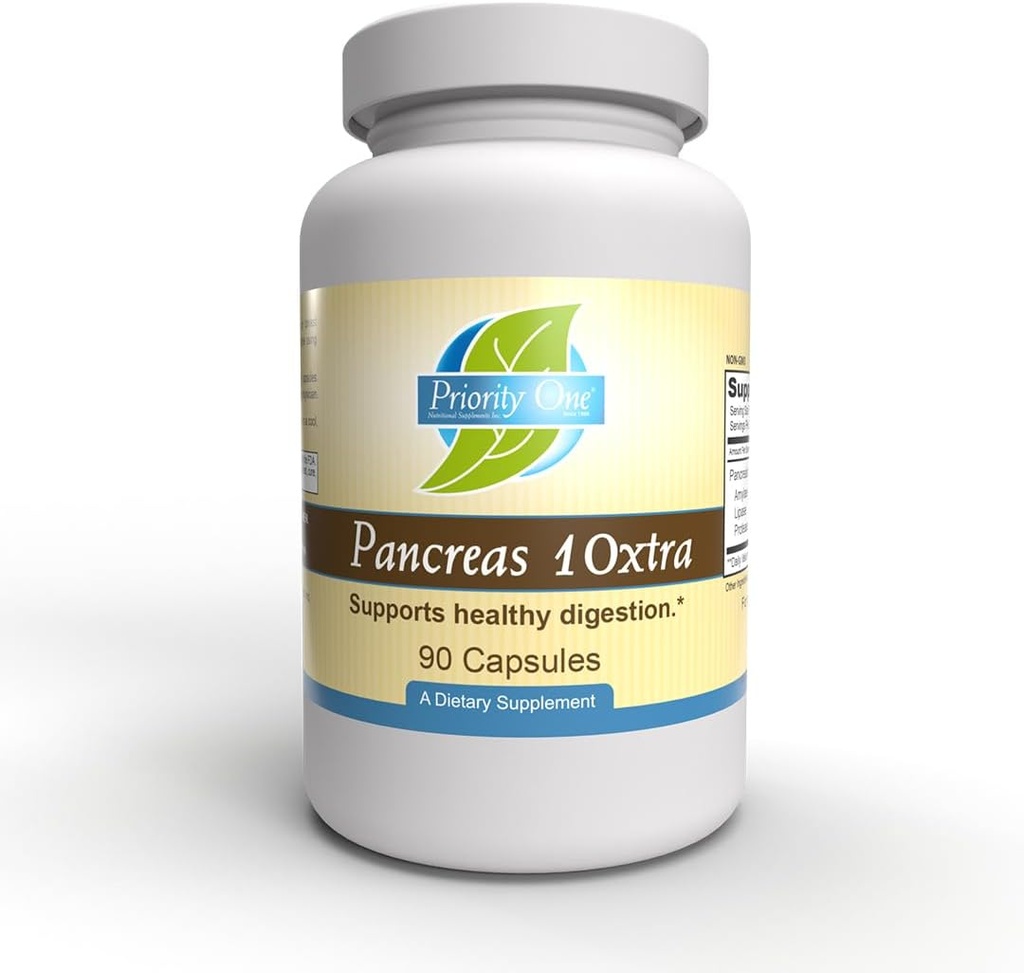 Öncekilik Bir Vitaminler Pancreas 10xtra 90 Capsules - Pancreatic enzimler amylase, dudakase ve protease Doğal Destek