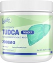 TUDCA Toz Liver Support Supplement – 2000 mg High Abxia Liver Detox & Tamir Support with Milk Thistle,Artichoke,Bile Salts,Ox Bile,Herbal Mix- 30 hizmet, Non-GMO