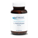 Metabolic Maintenance L-Methylfolate 2.5 mg - Supports a Healthy Mindset - Active Folate for Methylation Support & Biochemical Reactions - Highly Bioavailable - 90 Servings - 90 Capsules